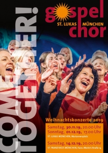 Gospelchor-St-Lukas-Weihnachtskonzerte-2019-Flyer Flyer Gospelchor St. Lukas Weihnachtskonzerte 2019