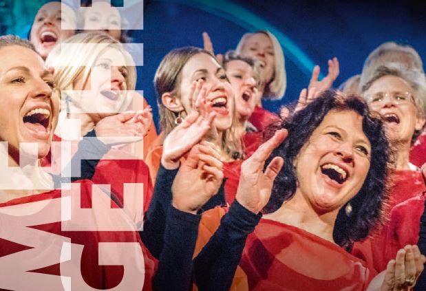 Flyer Gospelchor St. Lukas Weihnachtskonzerte 2019