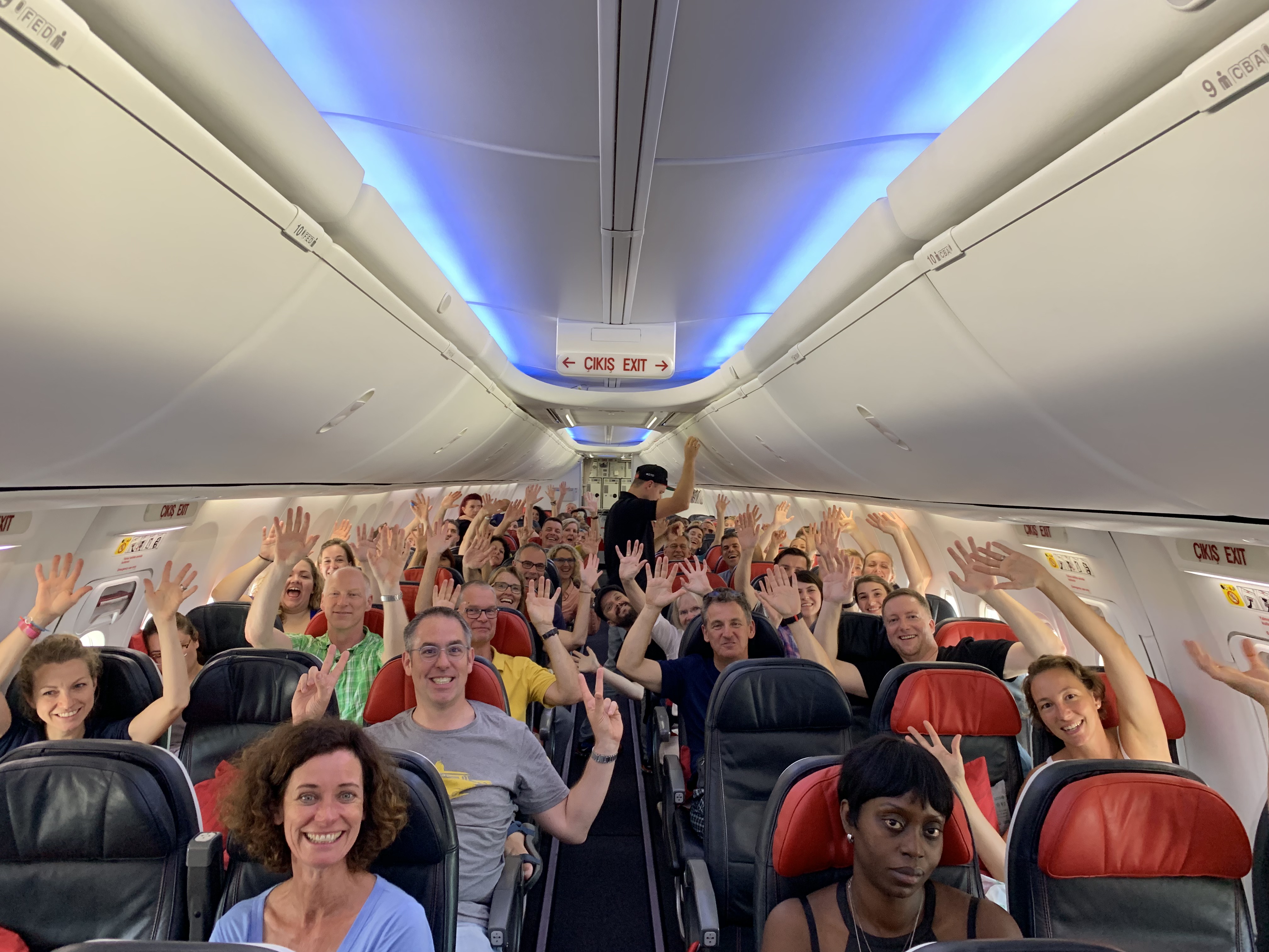 Es geht los - Flug nach Kigali Es geht los - Flug nach Kigali