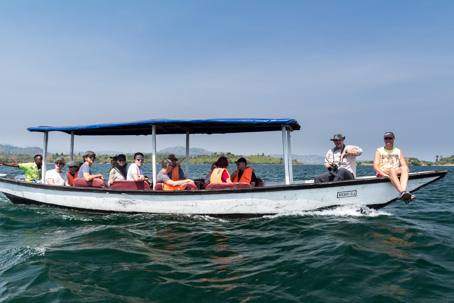 Bootsfahrt zu Napoleon Island