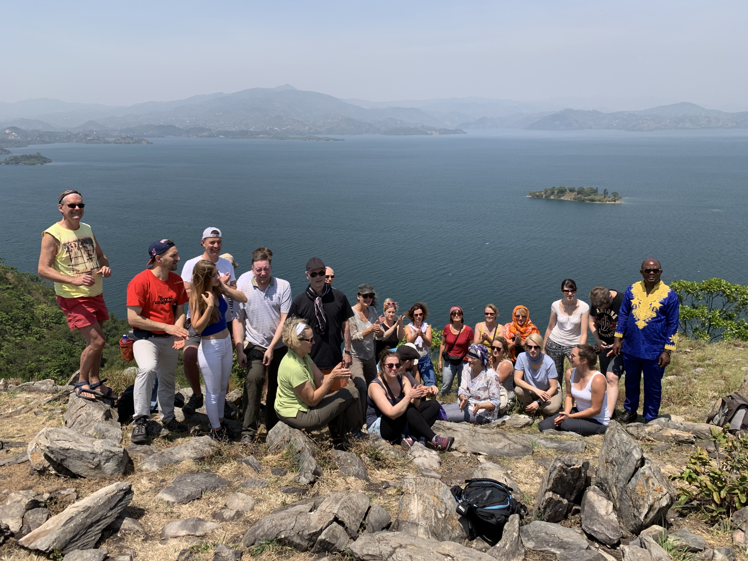 Hoch oben auf Napoleon Island